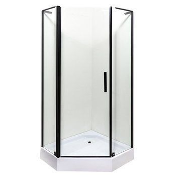 Душова кабіна INSANA Ethna Black P91 B 90x90x200 мілкий піддон ( А0048356 ) А0048356 фото