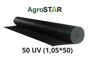 Агроволокно "AgroStar" 50 UV черное(1,05*50) А0046287 фото