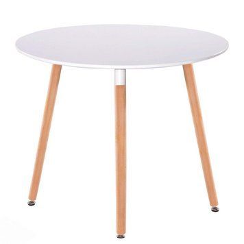 Стіл обідній СІРІУС (Китай) MDF (D=60cm), білий А0051834 фото