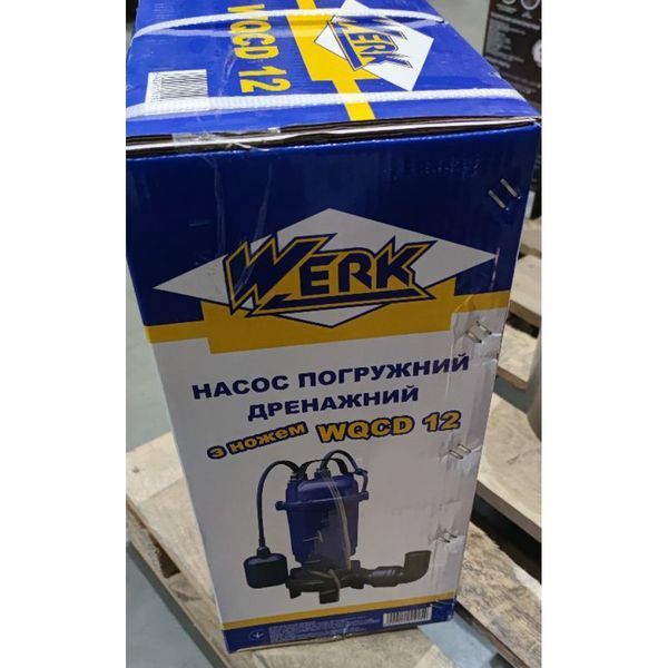 Фекальний насос Werk WQСD12 65338 фото