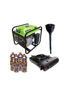 Інверторний генератор Bass Polska 5047LX + газова плитка Orcamp CK-505 + 4 газові картриджі 400 мл K5047LX фото